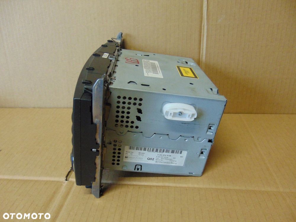 RADIO CD NAVI MERCEDES W203 LIFT EUROPA - 2