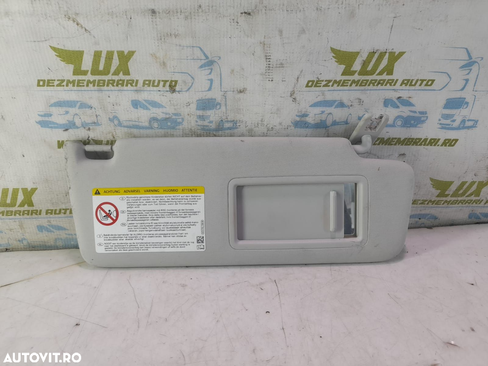 Parasolar dreapta Seat Leon 3 5F [2012 - 2016] 1.4 tsi CMB - 2
