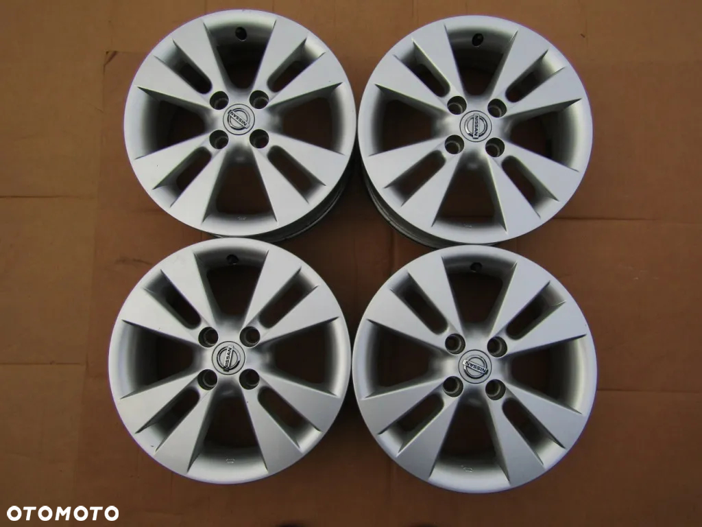 4x Felgi 15 Nissan Note Micra K12 K13 5,5j 4x100 ET45 / Oryginał - 3