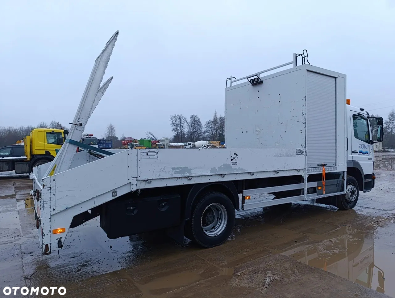 Mercedes-Benz Atego 1218 / LAWETA / Najazdy / - 2