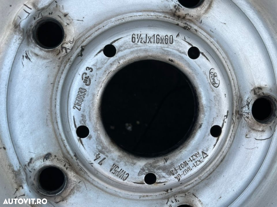 Set jante originale FORD TRANSIT an 2016 cu cauciucuri iarna 235/65R16C - 2