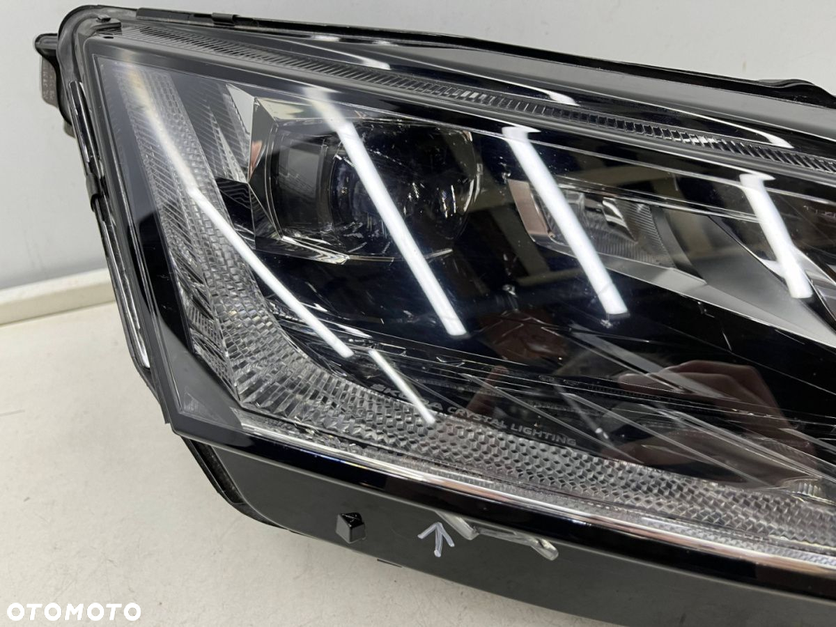 Lampa reflektor Skoda Octavia 4 IV 19r.- PRAWA przednia full LED prawy przód 5e4941016a - 11