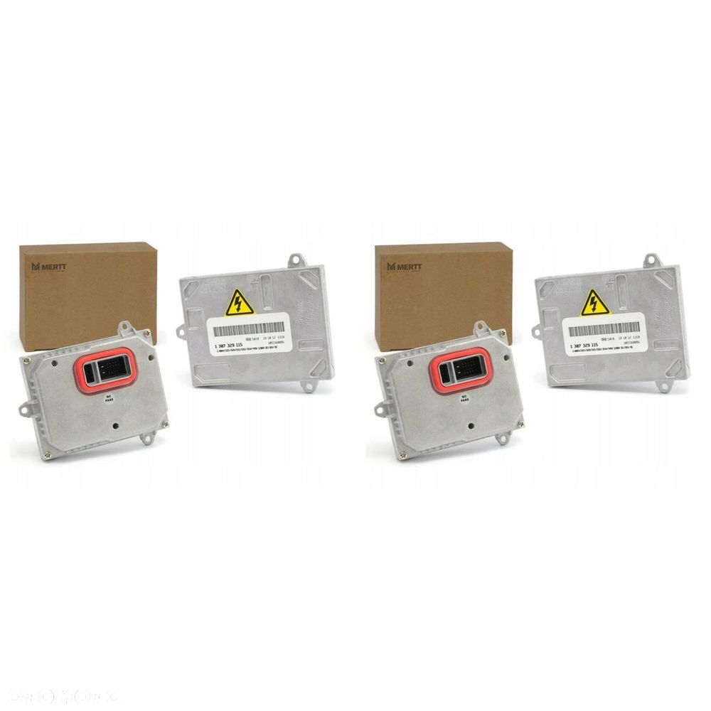 2x Przetwornica Xenon ALFA ROMEO 159 FIAT Bravo 500 Audi A3 8P A4 B7 TT 8J - 1