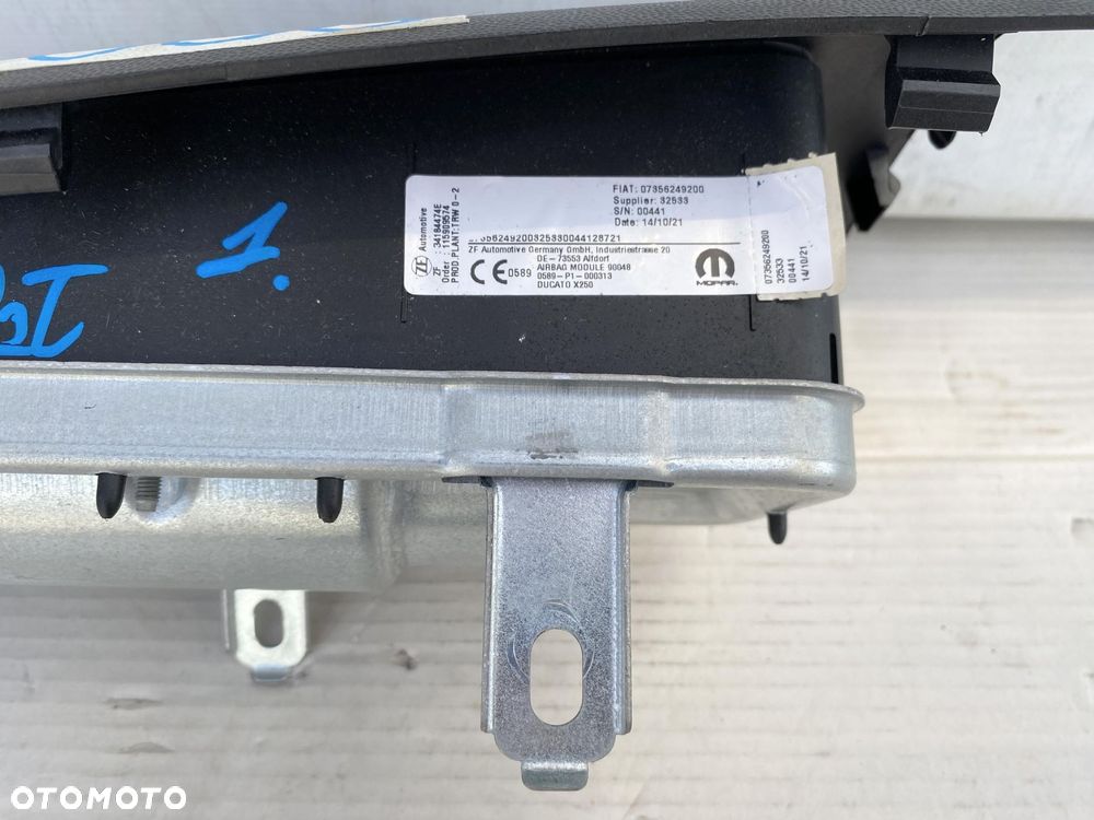DUCATO JUMPER BOXER 14- PODUSZKA POWIETRZNA AIRBAG PRAWA PASAŻERA W DESKĘ - 6