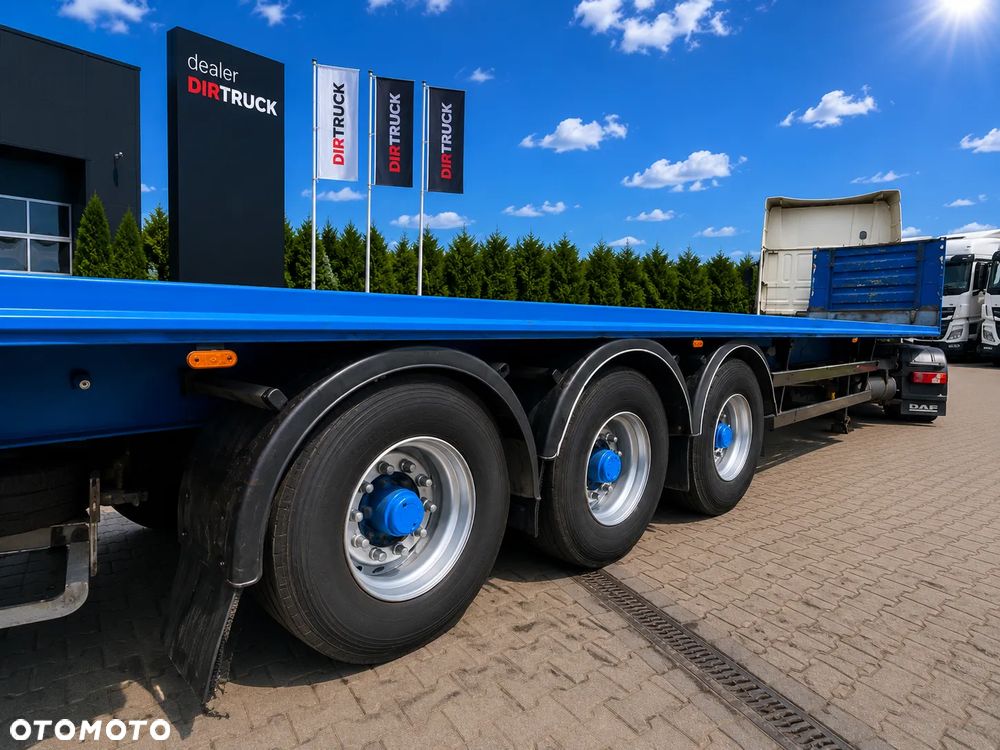 Fruehauf TX 34 Naczepa Ciężarowa PLATFORMA, OSIE SMB, Mocna Podłoga, Hamulce po remoncie ! - 8