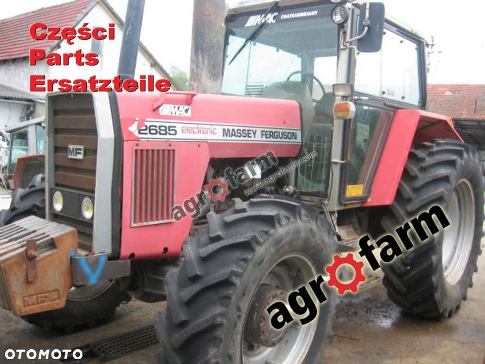 Massey Ferguson 2685 części skrzynia biegów, oś - 3