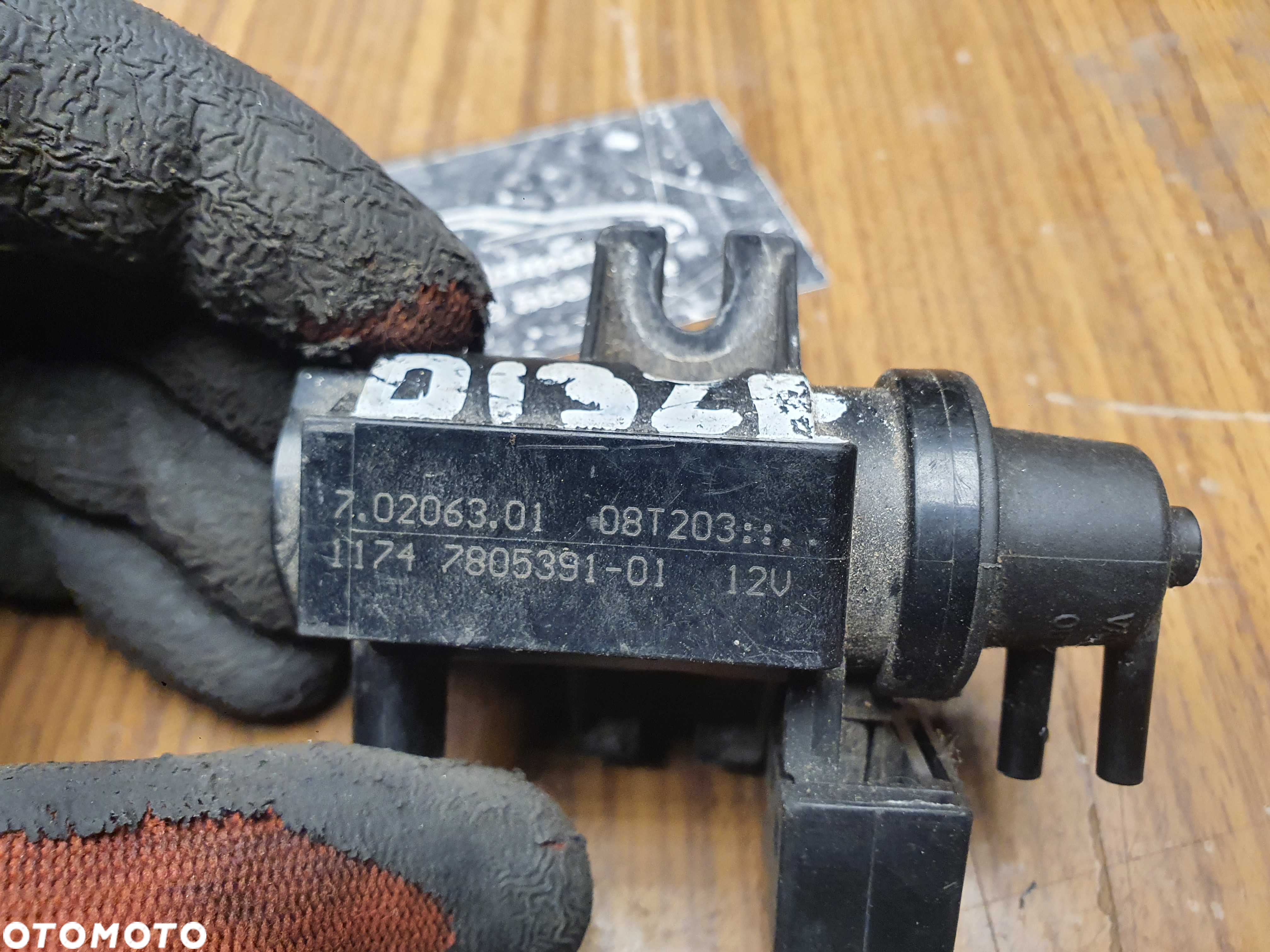 Zawór 7805391 7810831 Zaworek Czujnik Podcisnienia Diesel 2.0 3.0 D BMW E87 E90 E60 F10 X5 - 3