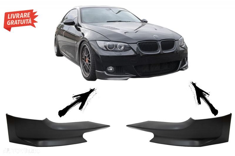 Difuzor Bara Spate Cu Evacuare Dubla cu Prelungiri Bara Fata BMW E92 3 Series (200- livrare gratuita - 6
