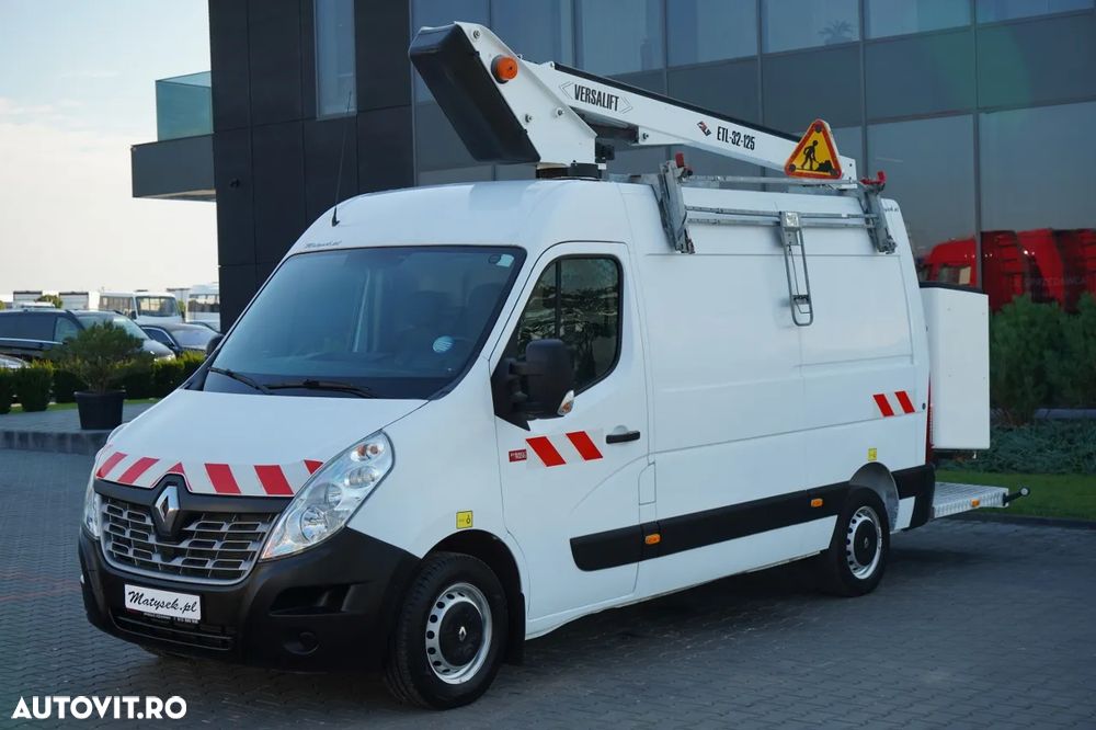 Renault MASTER / ELEVATOR BASIC - 10,5 m / TABLĂ + ELEVATOR / - 10