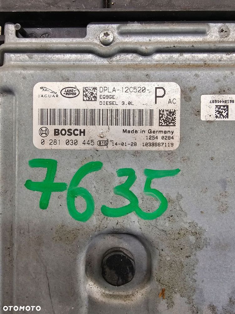 range rover jaguar komputer discovery 3.0 dpla12c520pac 0281030445 - 2