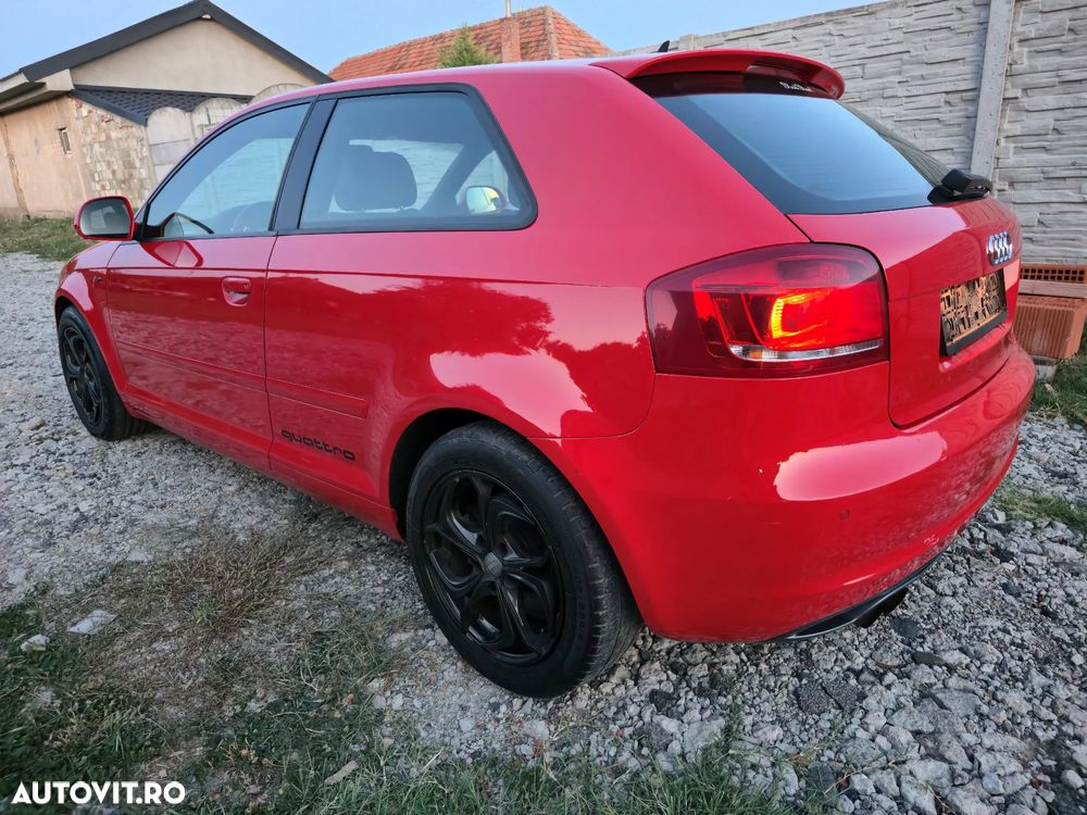 Audi A3 2.0 TFSI Quattro S tronic S line Sportpaket - 4