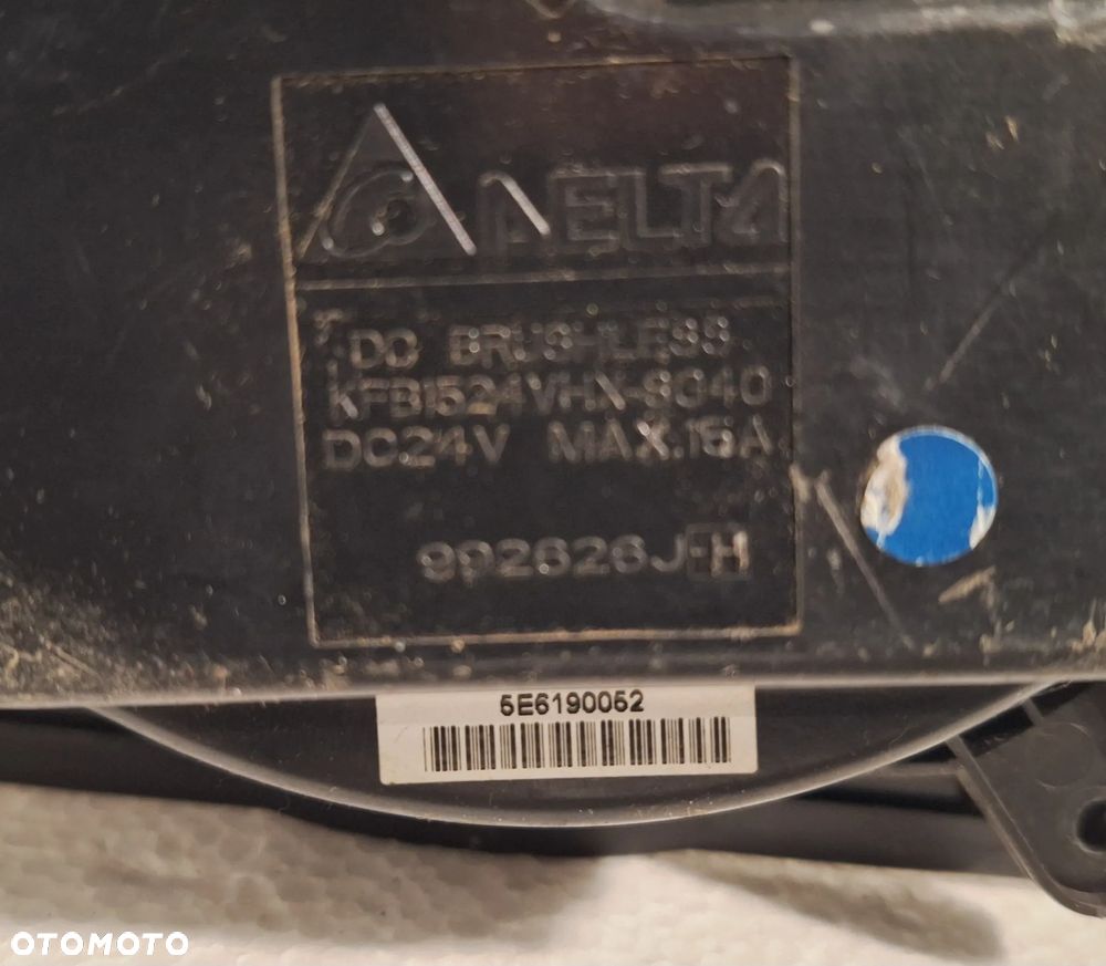 MERCEDES ACTROS MP4 WENTYLATOR DMUCHAWY silniczek nagrzewnicy 992626J-H - 4