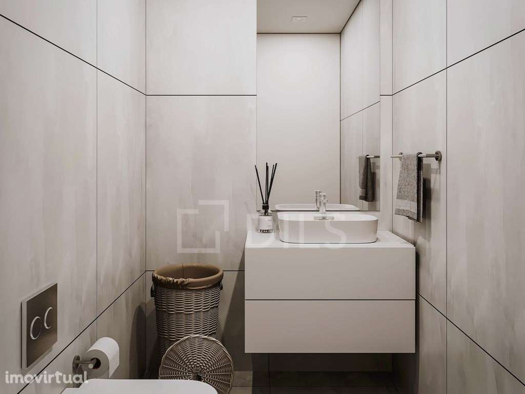 Apartamento T2 com estacionamento e varanda, em Matosinhos - Grande imagem: 5/20