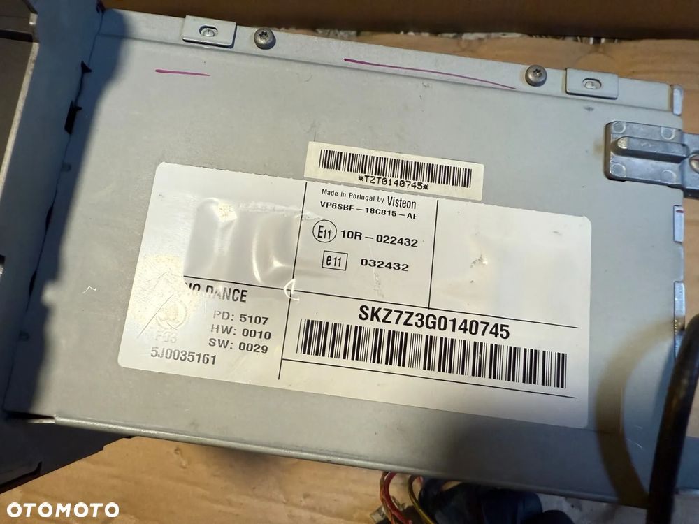 Radio SKODA ROOMSTER FABIA II  5J0035161  OE - 2