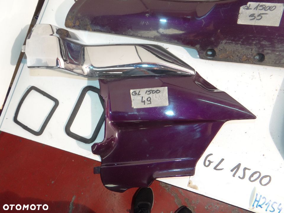 GL 1500 Goldwing blotnik nadkole owiewka boczek pokrywa kufra plastik wypełnienie airbox H2154 - 10