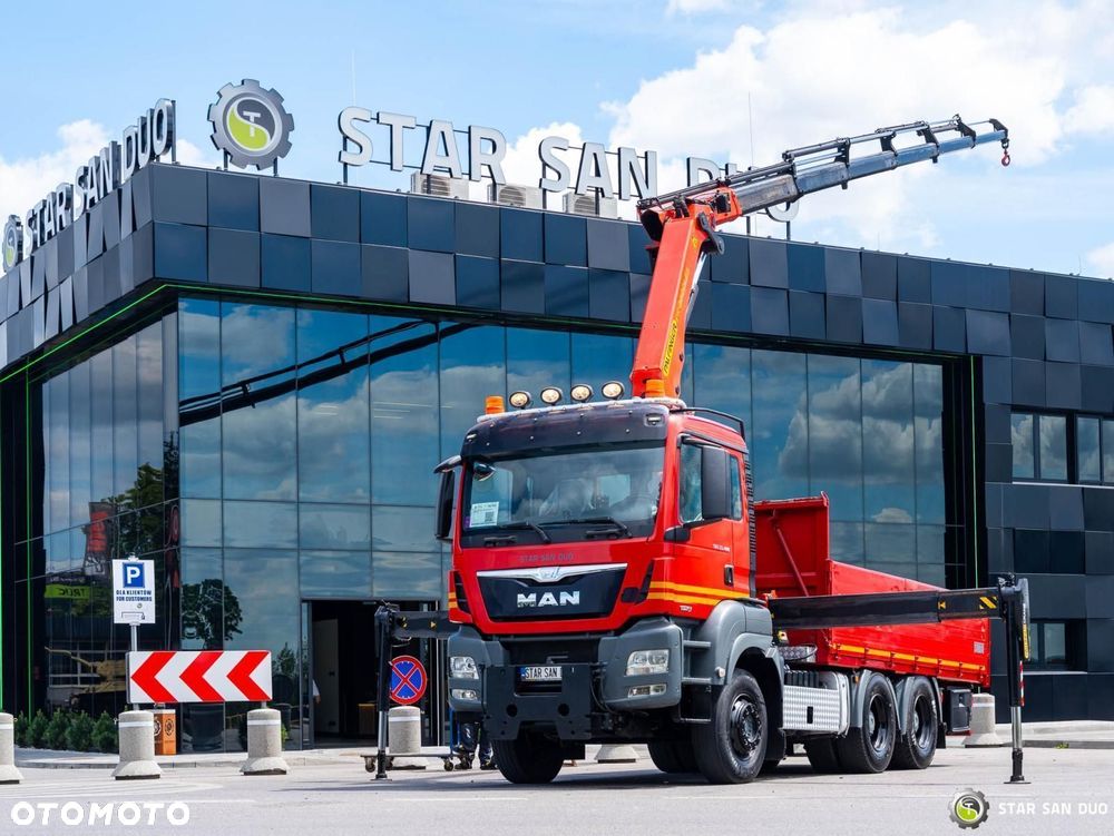 MAN TGS 33.480 6x4 PALFINGER PK 23001 EH HDS Żuraw Siodło Wciągarka - 6