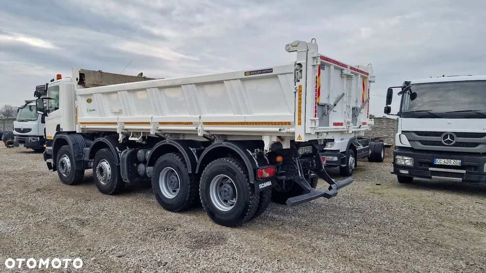 Scania P420 8x4 Hydroburta , Meller kiper , Manual - 7