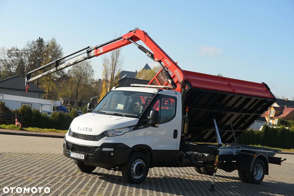 Iveco DAILY 72-180 3.0 HPI 170KM * HDS FASSI F 50* 2125kg Udźwig * Wywrotka 3 Stronna * 11 metrów wysuwu * - 2
