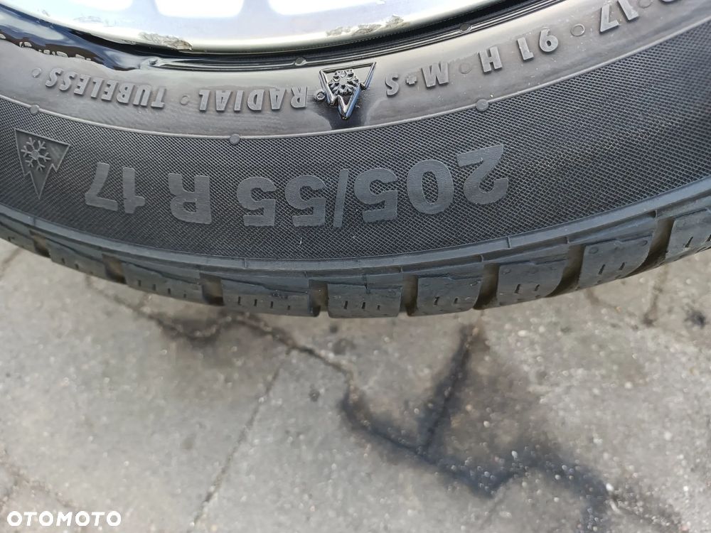 KOMPLET KÓŁ BMW 17 M PAKIET 205/55 17 OPONY ZIMA 2017 ROK - 5