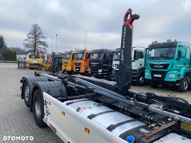 Scania R450 6x2 Hakowiec Meiller RS21, skrętna i podnoszona oś, 2018 r - 8