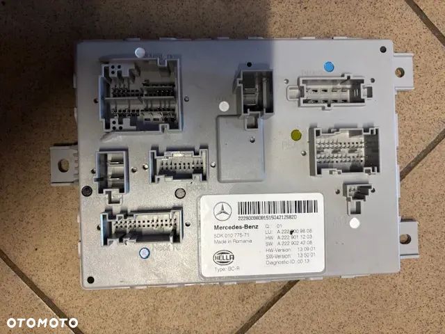 MODUŁ STEROWNIK SAM MERCEDES W205 A2229009808 - 1