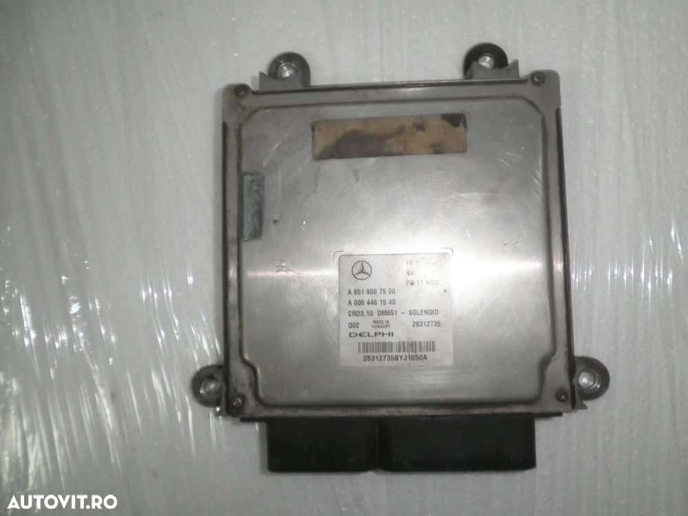 ECU / calculator motor Mercedes C Class W204 2.2 CDI 2013 A6519007500