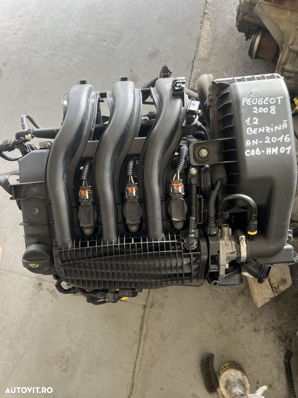 DEZMEMBREZ Piese Auto Peugeot 2008 108 Citroen C4 Opel Crossland X Motor 1.2 vti benzina Cod HM01 HMZ euro 5 6 Cutie de Viteze Manuala 2016 2017 2018 2019 bara Fata completa capota Far Trager - 6