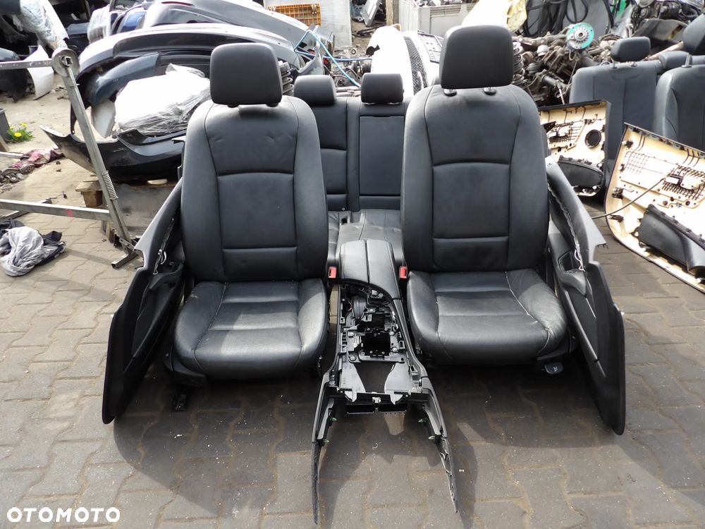 BMW - F10 - FOTELE, KANAPA , BOCZKI , TUNEL ŚRODKOWY - KOMPLET - NIE OGRZEWANE - EUROPA - 1