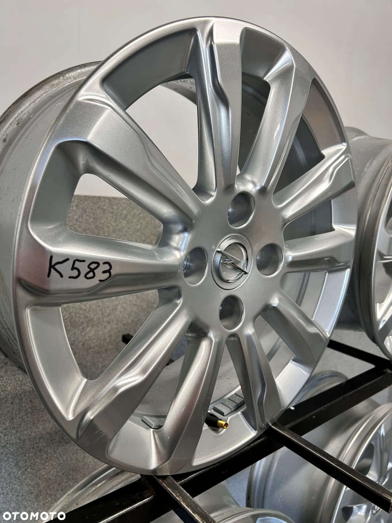 4 FELGI ALU. OPEL MOKKA B, CORSA F, PEUGEOT 208,C3,DS3 16'' 6,5J ET32 GM: OP00126 K4, 9835097280 - 3