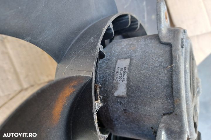 Electroventilator racire motor / AC 1.6HDI 5YY0049 3H353405 Peugeot 2 - 4