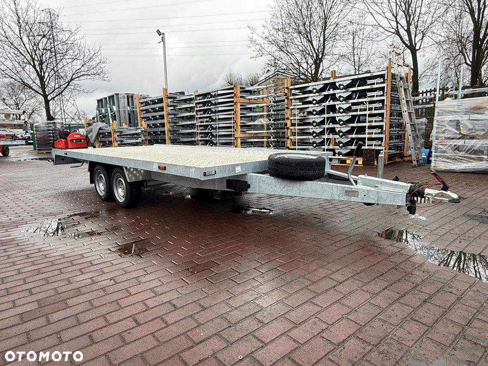 Gala BBG Laweta Gala Phoenix płaska wypełniona alu ryfl 4.5x2,05m koła 195r13c DMC 2700kg lampy LED dostawa MOTOMUS - 7