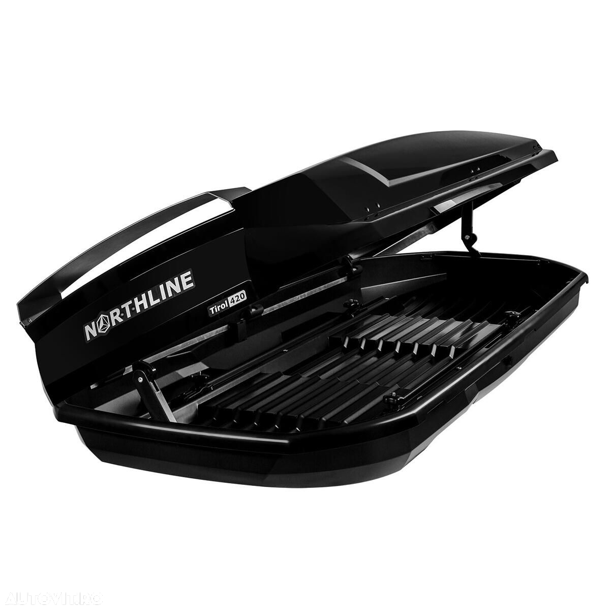Cutie portbagaj Neumann Northline Tirol 420 Negru lucios - 5
