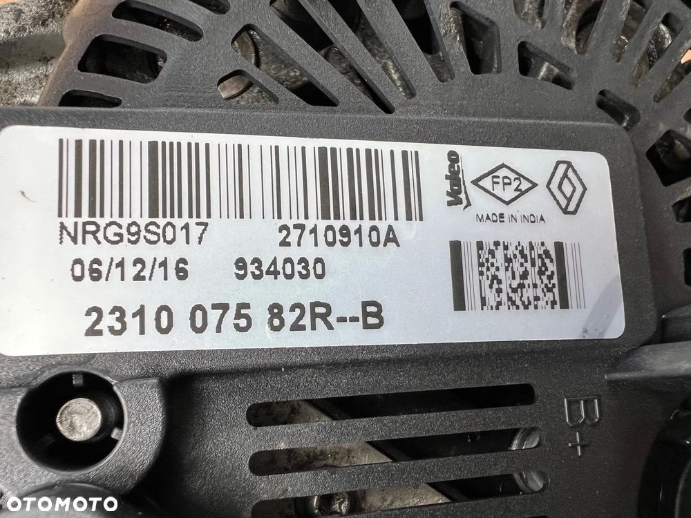 ALTERNATOR DACIA SANDERO II 2 RENAULT NISSAN 2017r 231007582R 1.0 SCE - 3