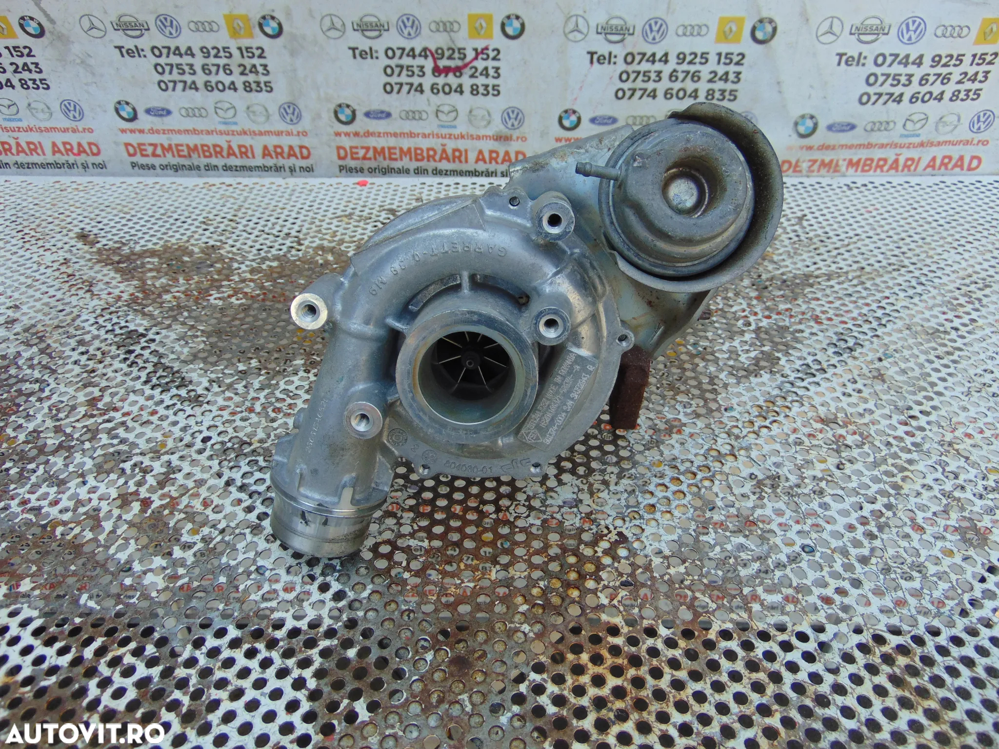 Turbina Renault clio 4 1.5 k9k628 Captur cod 8201164371 twingo nissan mercedes w177 w247 kangoo modus - 2