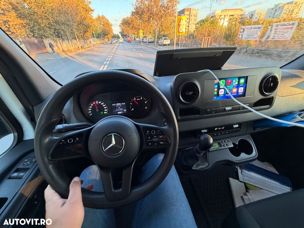 Mercedes-Benz Sprinter an 2021 TVA 314 2.2 cdi Frigorific Frig Congelare L2H2 Unic Proprietar de noua Carte Service Km reali certificati Revizii deductibil Thermoking Fără Probleme Fără rugina - 27