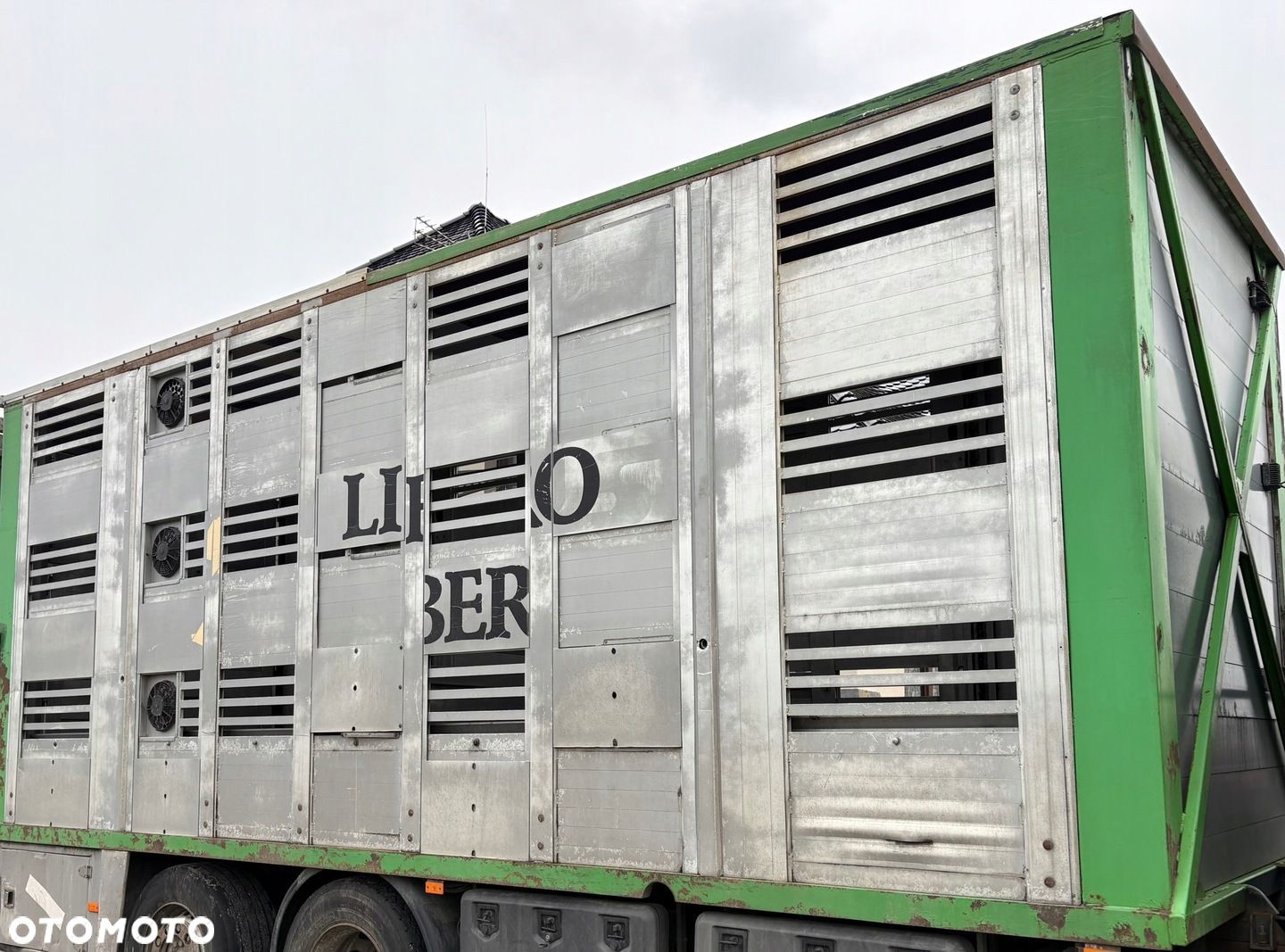 Mercedes Man Daf Scania Zabudowa do Żywca zwierząt bydła świń - 1