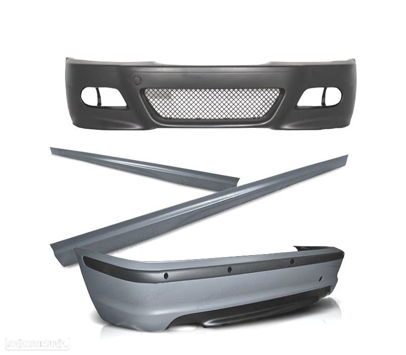 KIT CARROÇARIA BMW E46 BERLINA 98-05 PDC LOOK M3 - 2