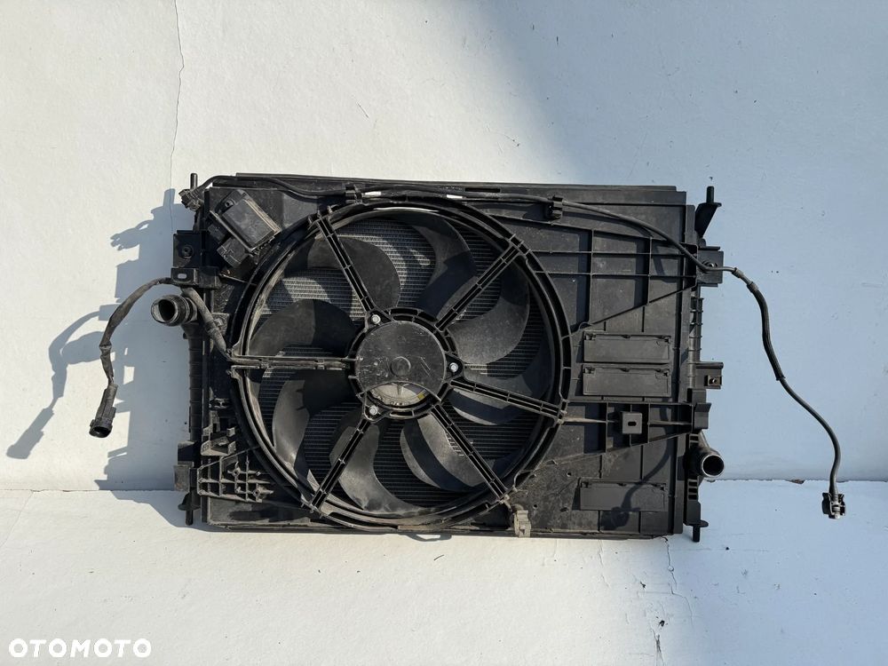 KOMPLET CHŁODNIC WENTYLATOR CITROEN BERLINGO IV COMBO E PARTNER 1.5 BLUEHDI 9836638080 9816746580 9675747980 - 1