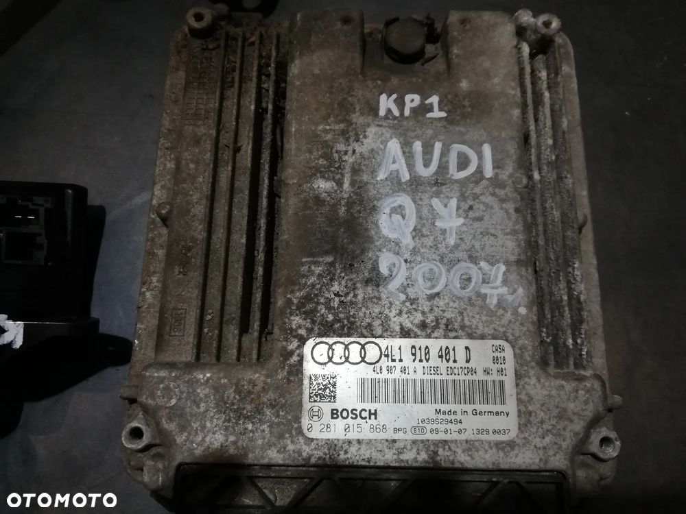 Audi Q7 4L 2009 Sterownik / Moduł ECU 4L1910401D 4F0909135E 4L0920981P 4F0905852D - 2