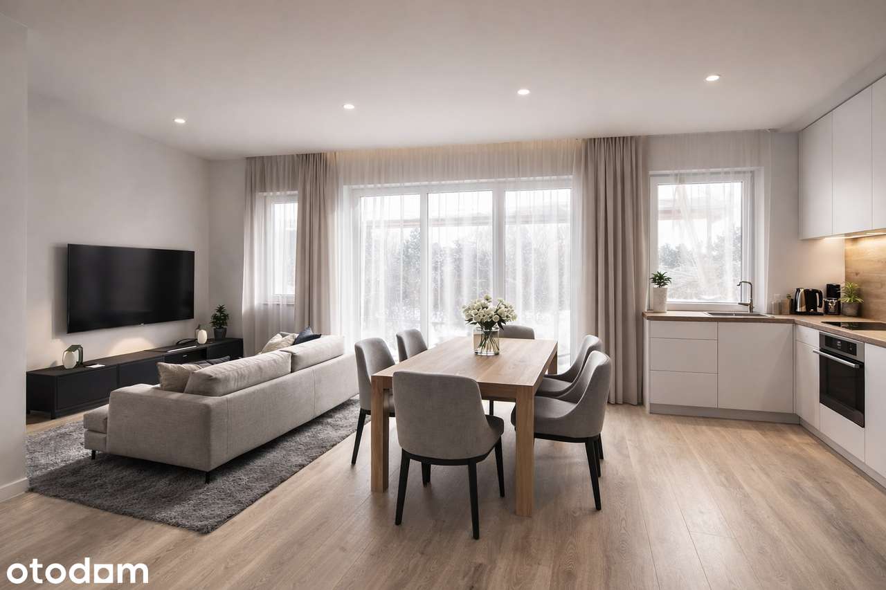 Jasne| duże przeszklenia| Garaż| Garderoba| Balkon