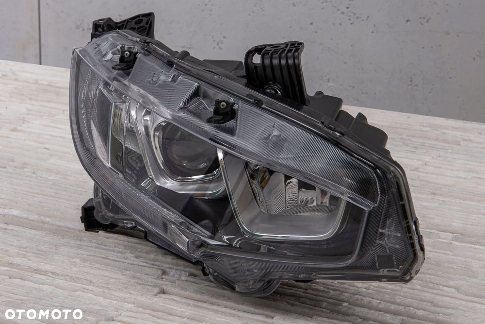 honda civic x sedan 2016-2019 lampa przednia led prawa 33100tbaa01 - 8