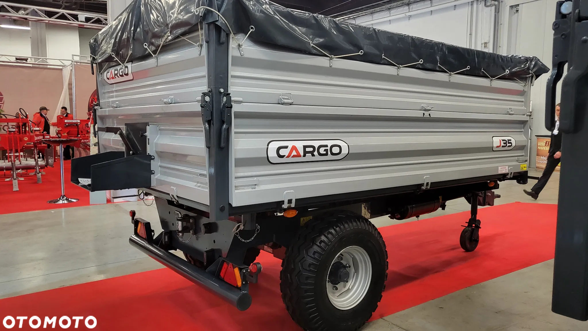 Inny NOWOŚĆ, Przyczepa rolnicza jednoosiowa, burtowa CARGO 3,5 tony! - 7