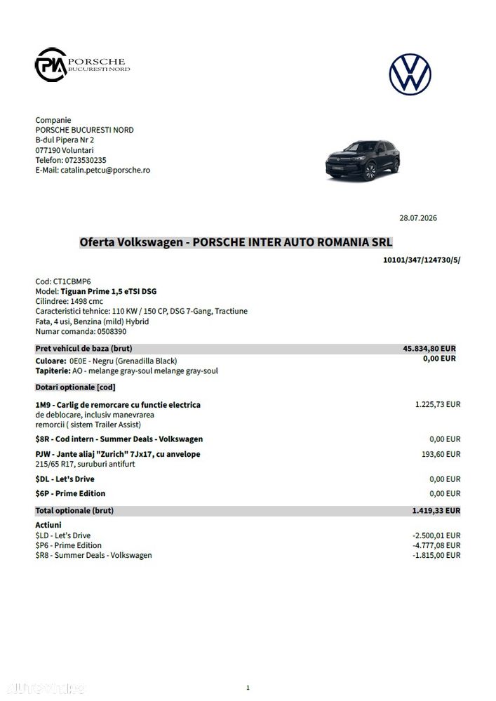 Volkswagen Tiguan 1.5 TSI OPF DSG Life - 10