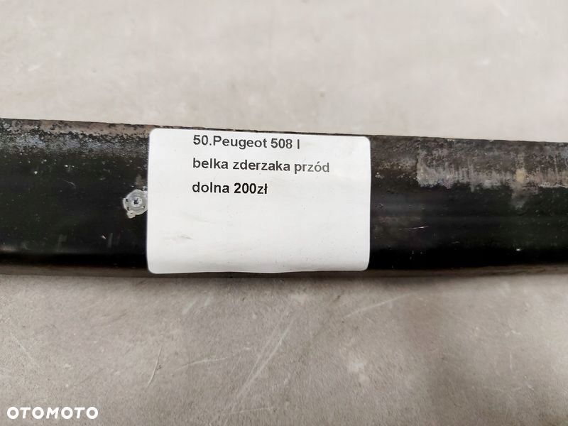 peugeot 508 i belka zderzaka przód przednia dolna - 2