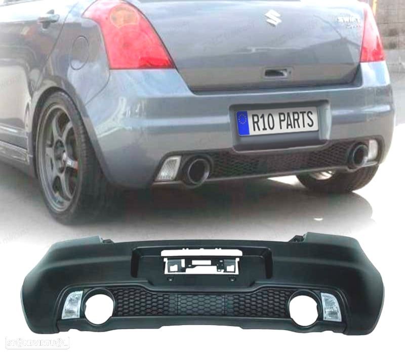 PÁRA-CHOQUES TRASEIRO SUZUKI SWIFT 05-10 - 1