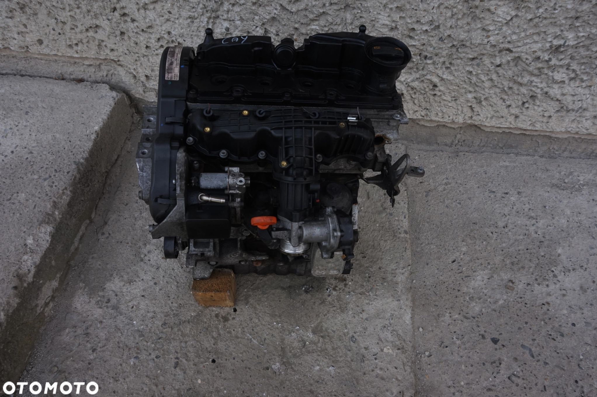 SILNIK 1.6 TDI CAY SKODA OCTAVIA FABIA SUPERB YETI - 4