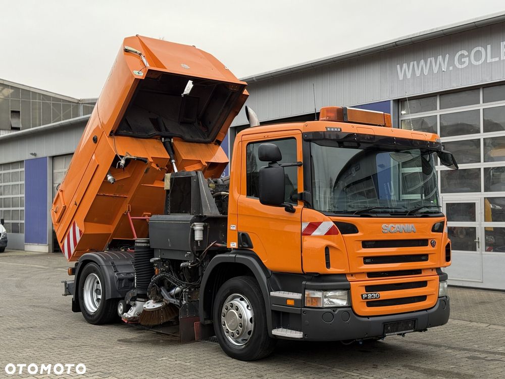 Scania P230 4x2 EURO5 ZAMIATARKA JOHNSTON VT605- 6 M³ - 3