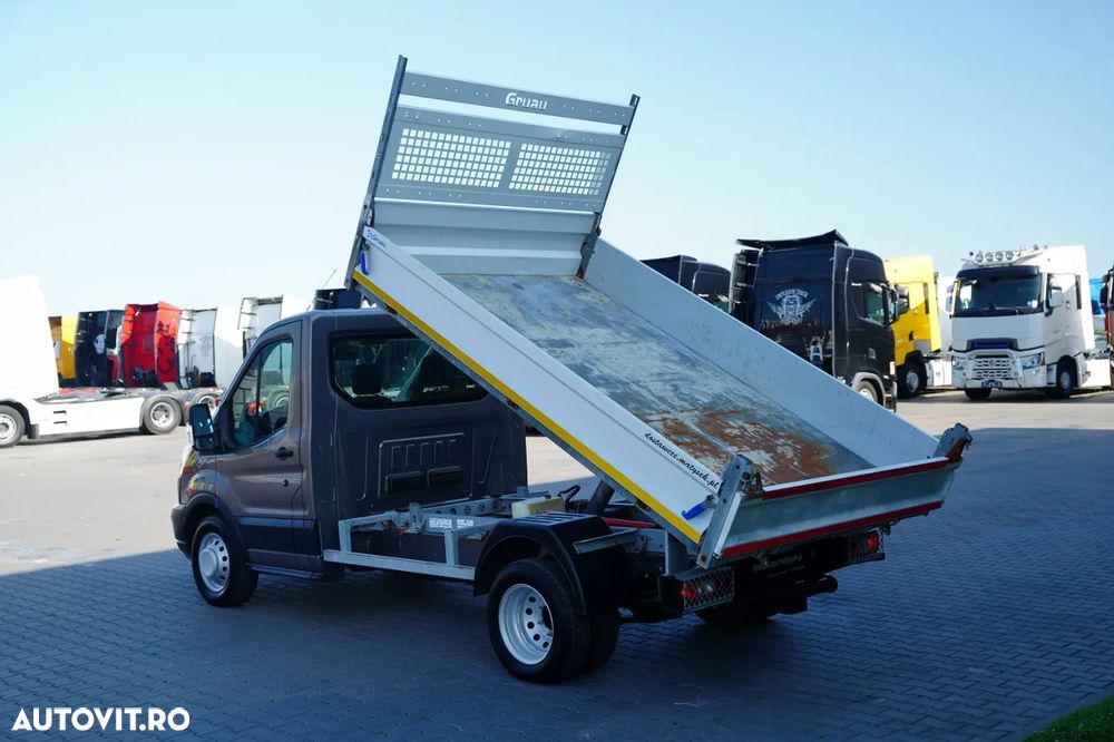 Iveco TRANSIT / BASCULATOR SPATE / DUBLU / MANUAL / IMPORTAT - 6