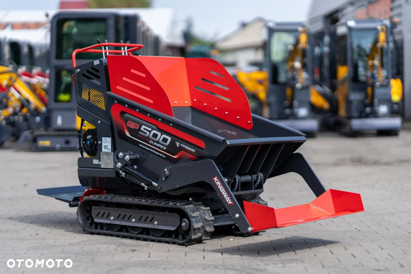Kingway GP500 Dumper Wozidło taczka Miniwywrotka 500kg na GĄSIENICACH