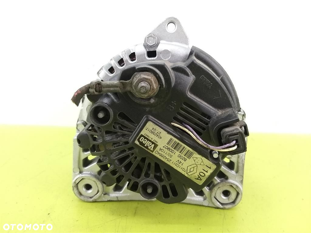 Alternator Renault Scenic II 2003-2006 1,6 B VALEO 8200100907 110A ORYGINAŁ - 4